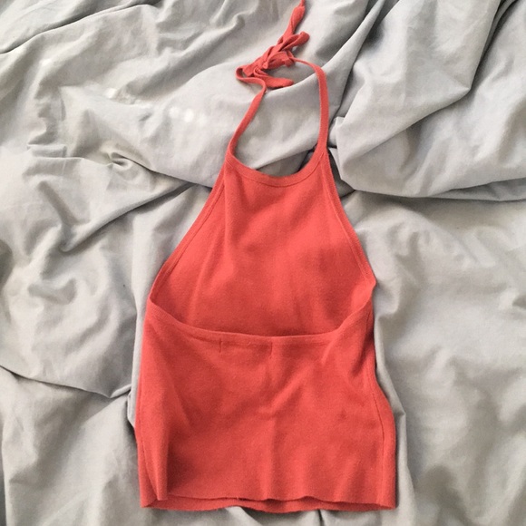 Rust Halter Top - Picture 3 of 3